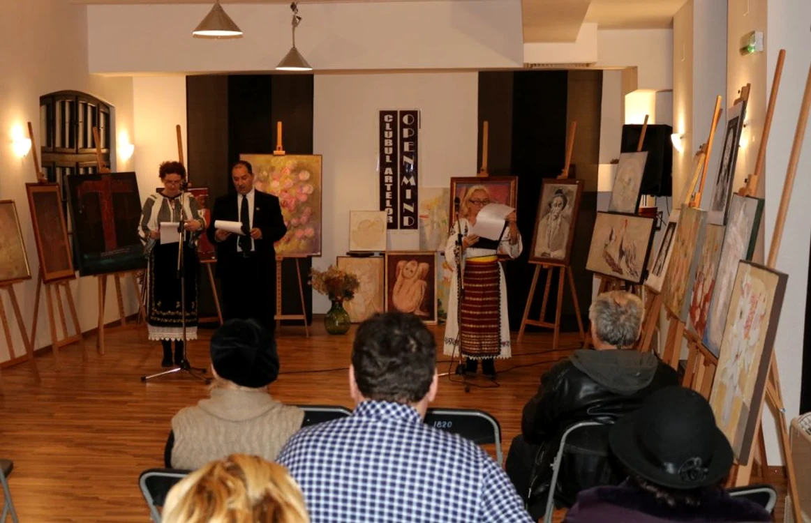 Evenimentul a fost găzduit de Clubul Artelor al Palatului Culturii Teodor Costescu FOTO Alexandra Georgescu