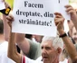 Aproximativ 200 de persoane au ieşit în stradă la Craiova pentru a susţine moţiunea de cenzură