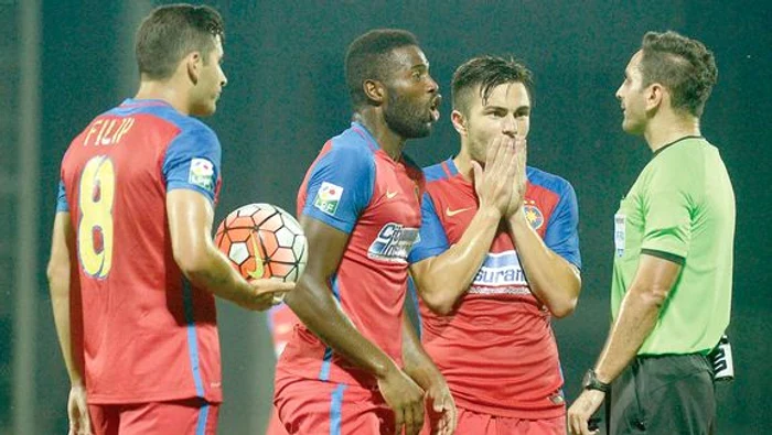 Steaua n-a mai câştigat un meci în Liga I de pe 3 octombrie, de la IaşiFoto Click!