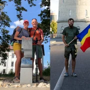Aliaksei Emily si Massimo pe Via Transilvanica  Grup Via Transilvanica jpg