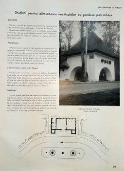 Arhitectura benzinăriilor interbelice (© cristoiublog.ro)