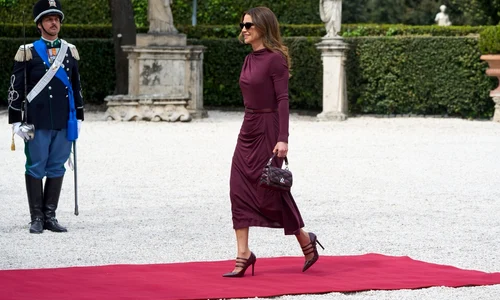 Regina Rania a Iordaniei la Roma Foto Profimedia (1) jpg