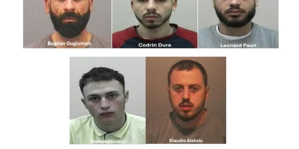 romani arestati colaj foto Uk Police jpg