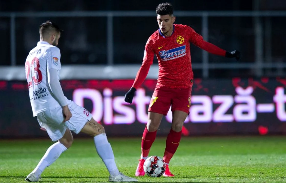 
    Florinel Coman a adus calificarea FCSB in semifinalele Cupei RomânieiFOTO: Sportpictures.eu  
