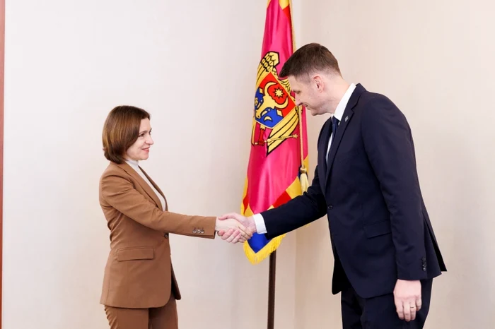 Maia Sandu a avut o întrevedere cu Mircea Abrudean. FOTO: Presedinte.md