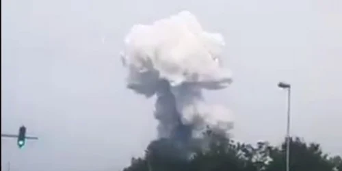 Explozie la Leverkusen Germania Captura Twitter
