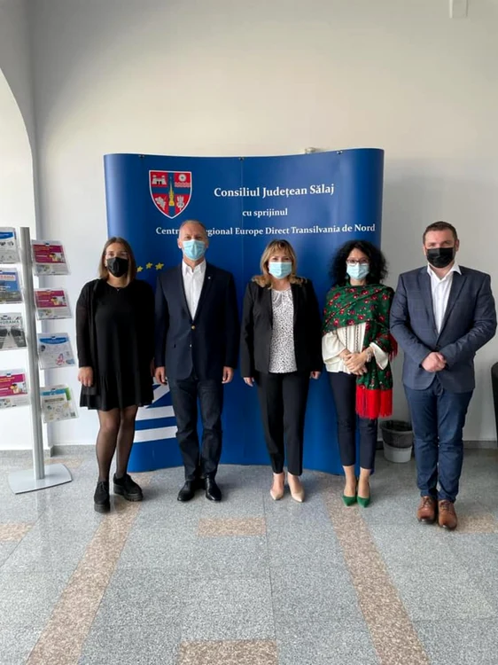 Anca Dragu FOTO Anca Dragu la Consiliul Judeţean Sălaj / Facebook