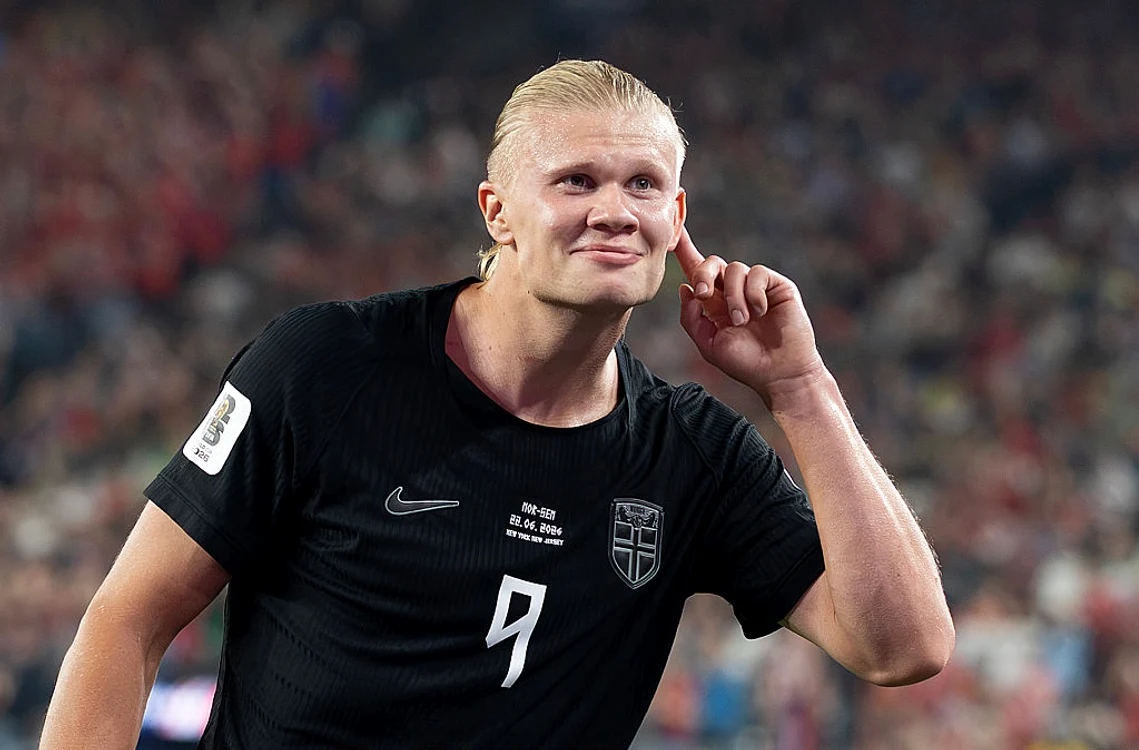 Erling Haaland a făcut schimbarea de look