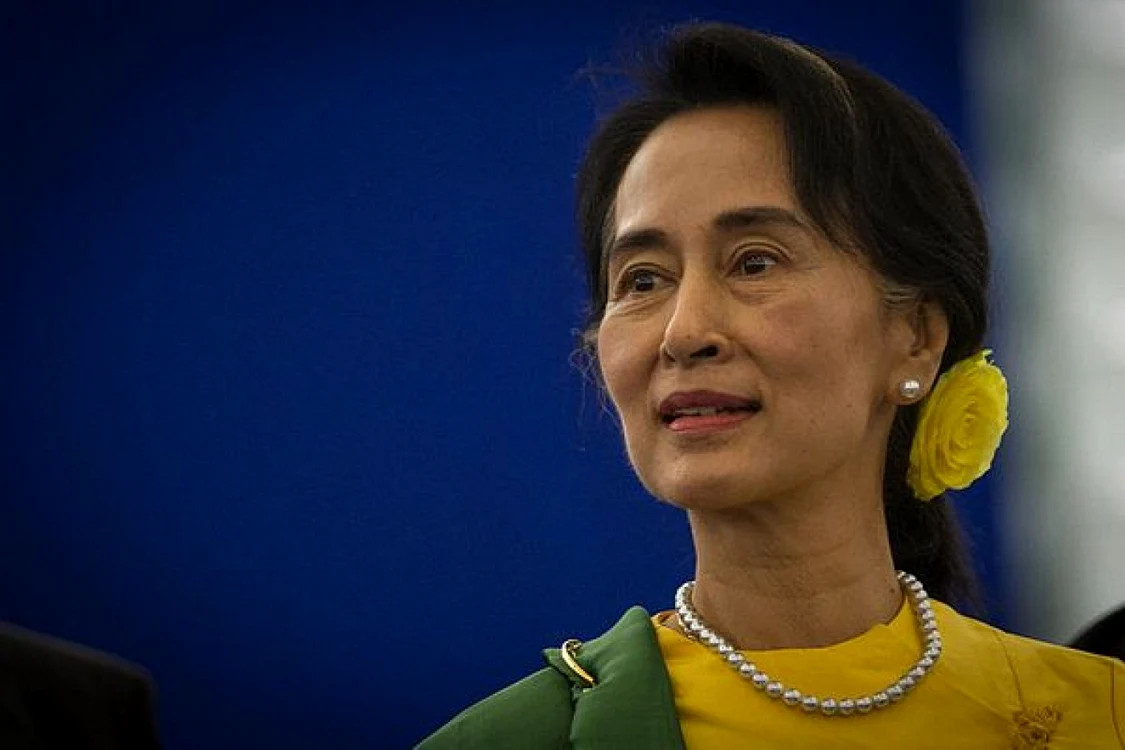 Aung San Suu Kyi Foto: Twitter/ Subodh Kumar