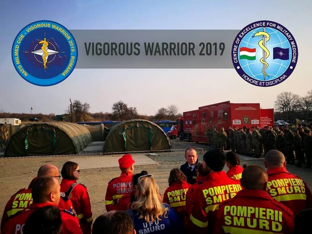 Vigorous Warrior 19 este cel mai mare exercțiu medical NATO desfășurat vreodată