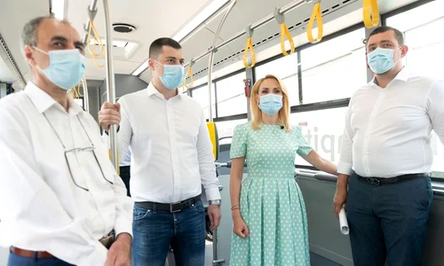Gabriela Firea, la inaugurarea culoarului unic jpeg