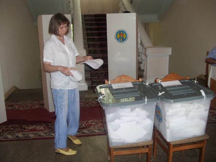 Votare la alegerile locale din 14 iunie din Republica Moldova FOTO Emanuel Bălan