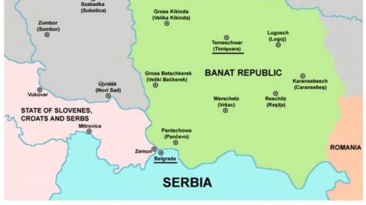 În 31 octombrie 1918, la Timişoara este proclamată Republica Bănăţeană jpeg