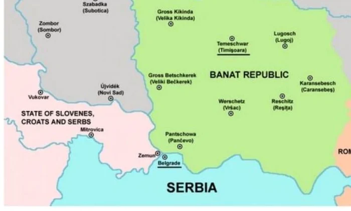 În 31 octombrie 1918, la Timişoara este proclamată Republica Bănăţeană jpeg