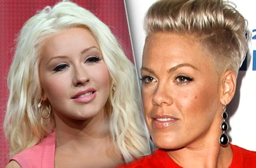 pink christina aguilera jpeg