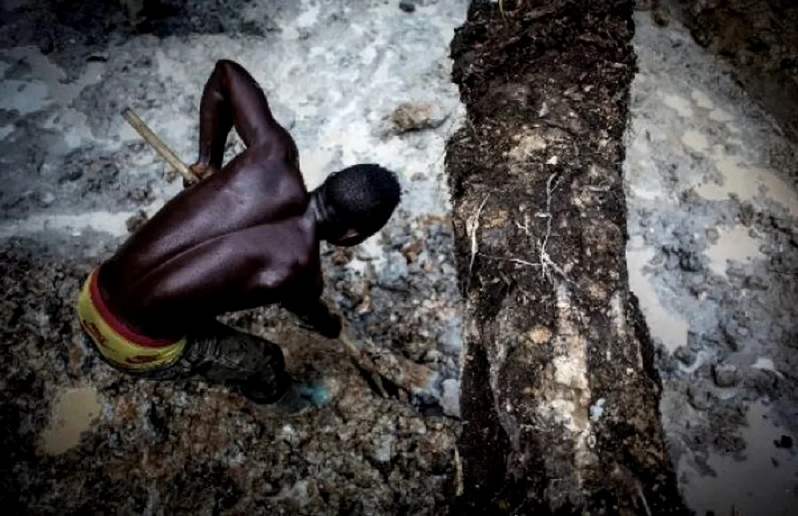 Minerit în Congo  FOTO AFP