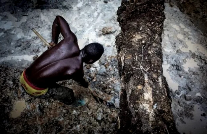 Minerit în Congo  FOTO AFP