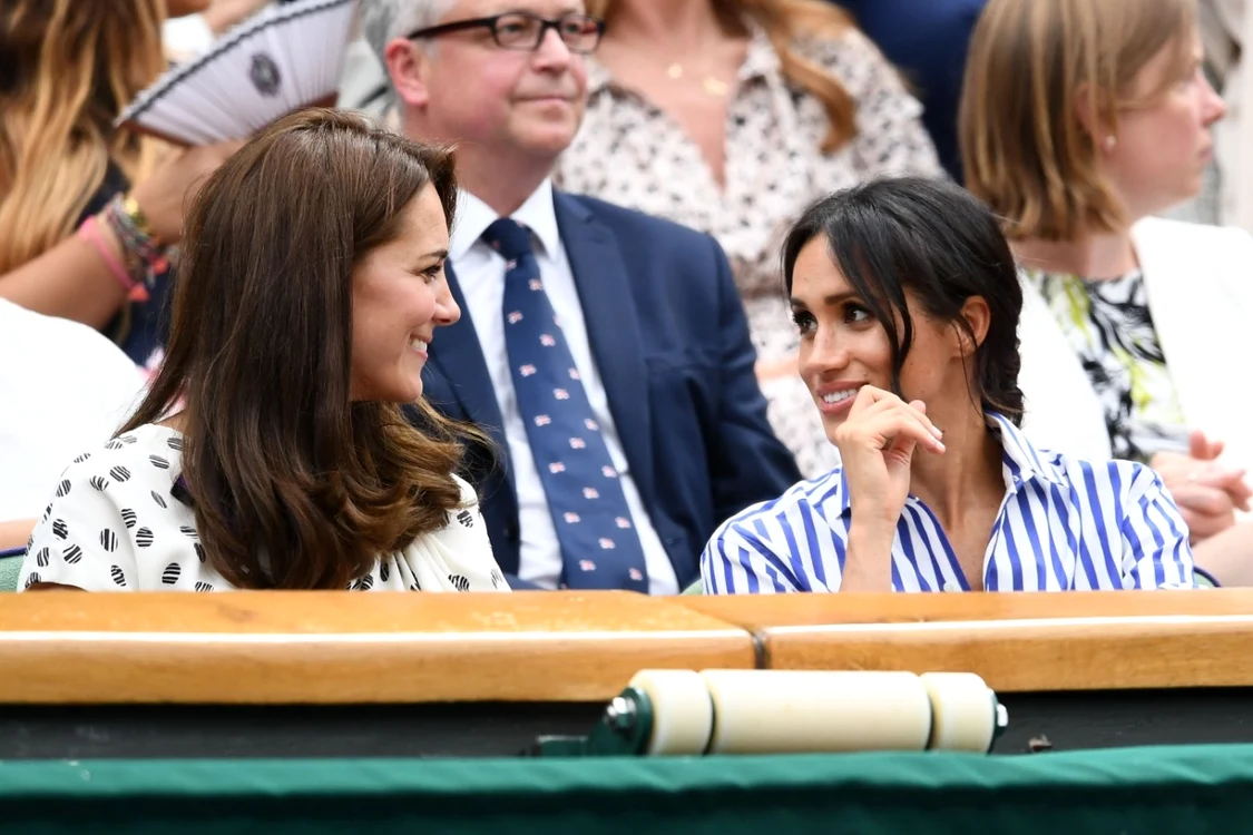 Ducesa Catherine si ducesa Meghan in tribunele de la Wimbledon. FOTO Gulier/Gettyimages