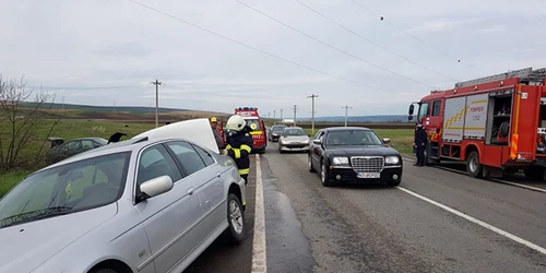 Imagine de la accidentul din Vaslui FOTO vremeanoua.ro