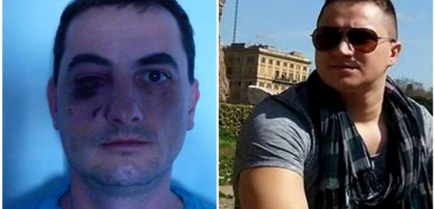 Medicul a fost lovit violent de Iulian Cosmei FOTO Adevărul/Facebook