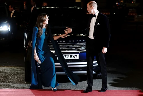 Prințul William și Prințesa Kate, într-un moment maximă conexiune emoțională. FOTO: Getty Images