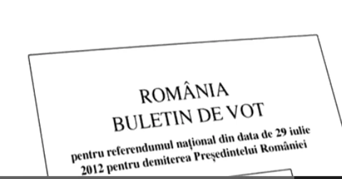 Referendumul are loc duminică, 29 iulie