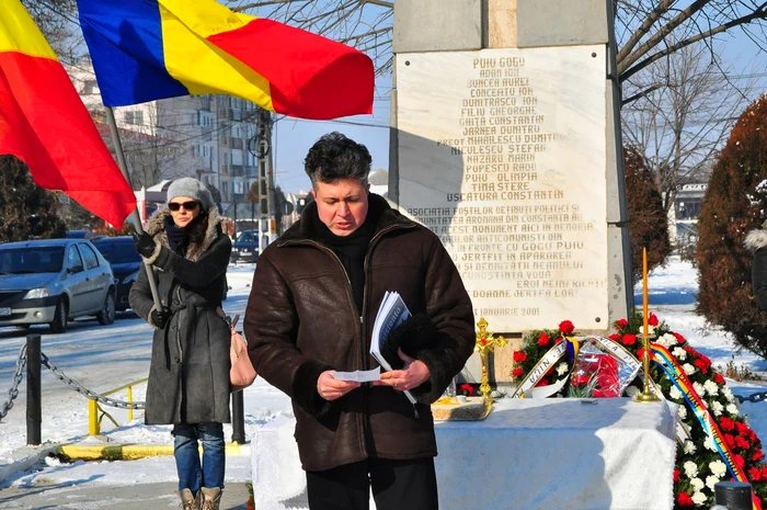 Florin Dobrescu la Cobadin, unde a fost ucis Gogu Puiu jpg