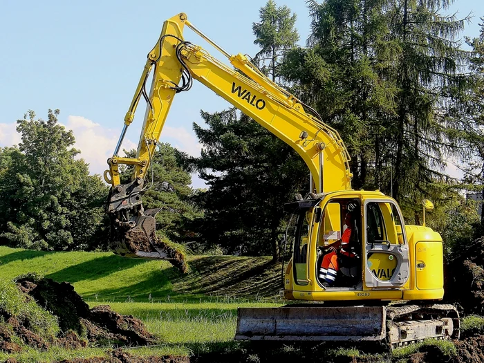 Doi bărbați, cercetați pentru furtul unui excavator/FOTO: Pixabay