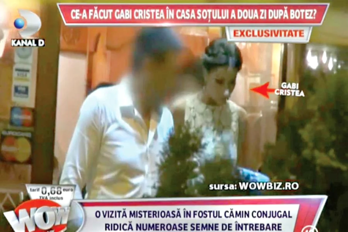 Marcel Toader și  Gabriela Cristea au  fost, vinerea trecută,  nași la botezul fiicei  Dianei Bișinicu