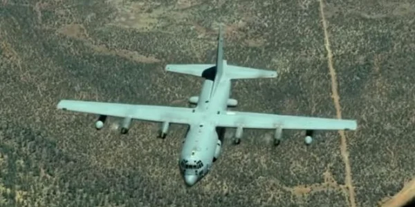 EC-130H Compass Call Captura YouTube