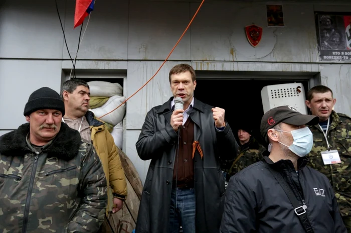 Fostul parlamentar ucrainean Oleg Ţariov a supravieţuit atentatului. Foto EPA-EFE