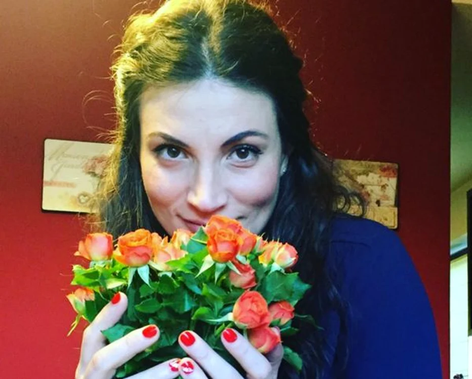Ioana Ginghină are curaj să iasă pe stradă nemachiatăfoto: arhiva personală