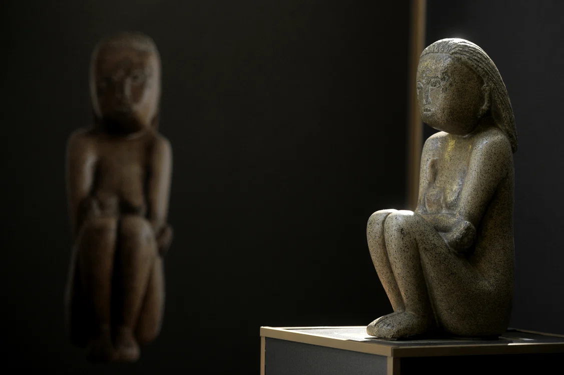 „Cumințenia Pământului”, sculptura lui Brâncuși, ar putea fi din nou subiect de negociere între statul român și proprietarii opereiFoto: Mediafax