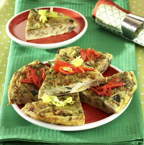 Omelette with Aubergine jpeg