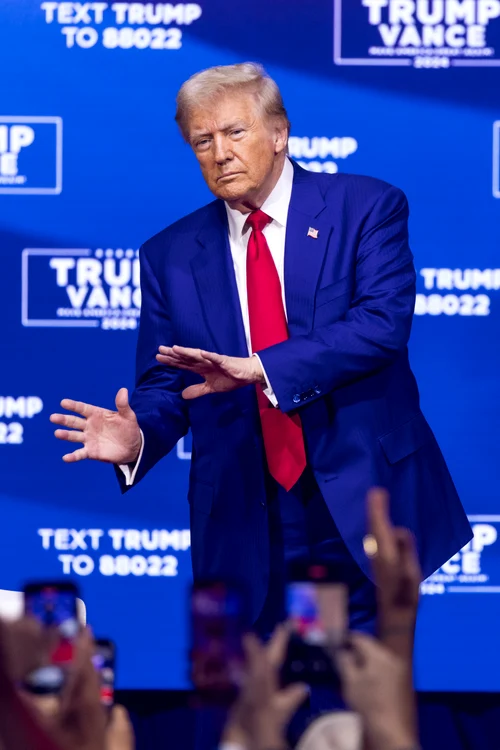 Donald Trump în campanie electorală FOTO EPA-EFE
