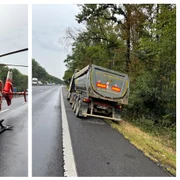 Accident pe A1