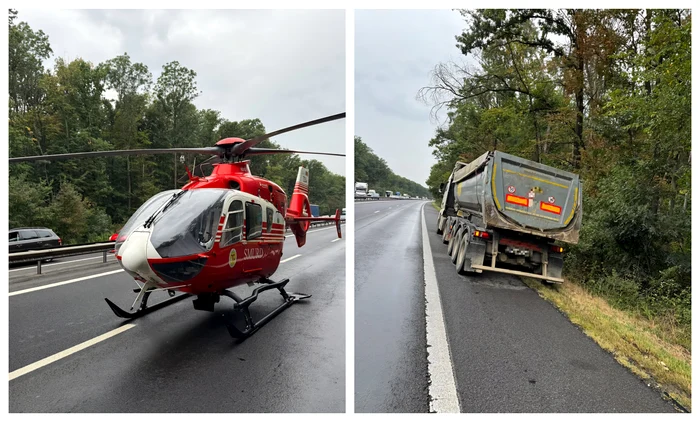 Doi tineri s-au aruncat îmbrățișați în fața unui TIR FOTO: Arhivă