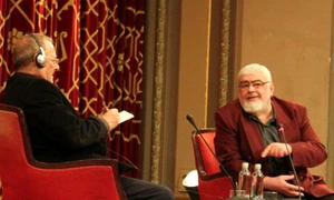 Adam Michnik Andrei Pleşu la Ateneu jpeg