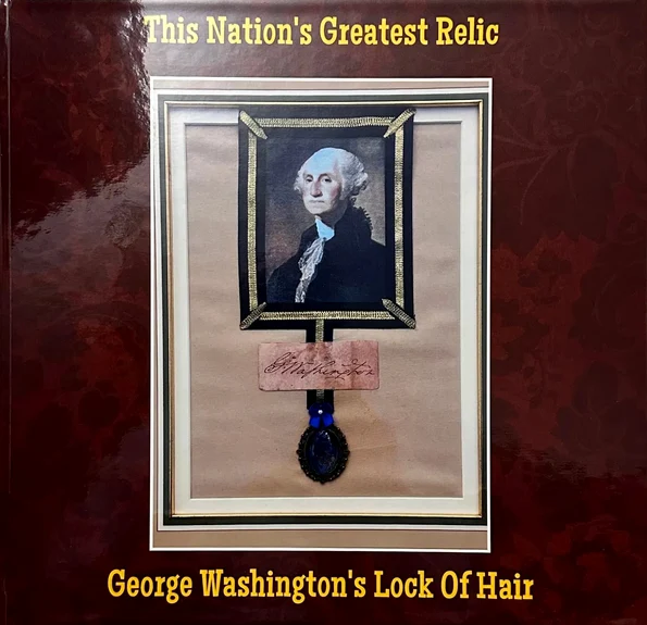 O şuviţă din părul lui George Washington, scoasă la licitaţie (foto: liveauctioneers.com)