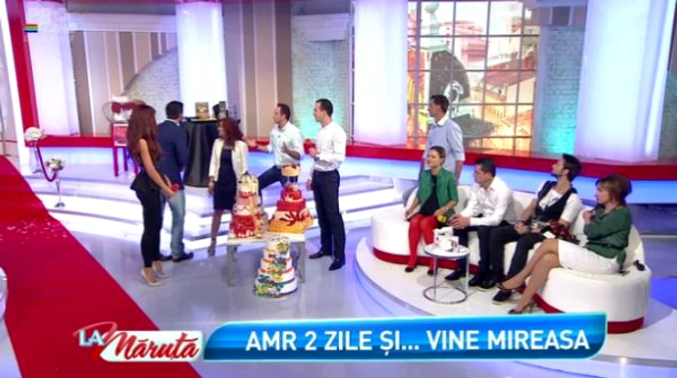 Bianca şi Victor Slav se căsătoresc religios duminică