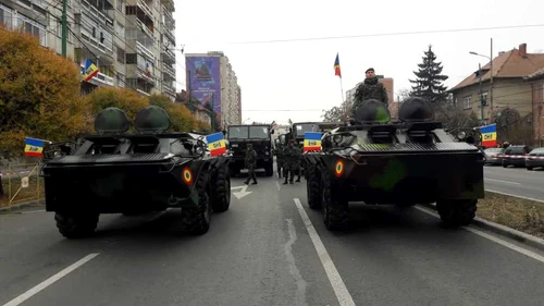 Parada militară de Centenar la Timişoara FOTO Ş.Both