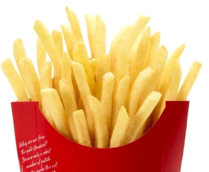 Un bucătar american a făcut o listă cu ingredientele cartofilor prăjiți de la McDonald'sfoto: arhiva personală