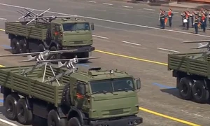 drone parada moscova FOTO Captură video