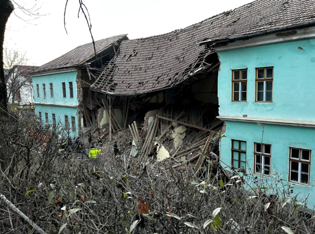 Clădirea internatului nu a mai fost reabilitată de 20 de ani. Sursa foto: INQUAM