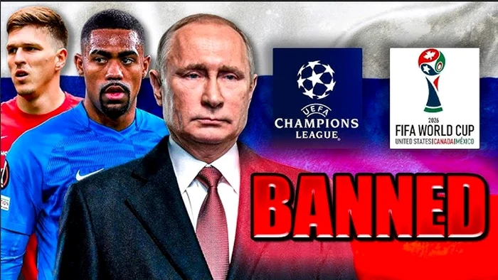 Războiul lui Putin ține departe fotbalul din Rusia de competițiile FIFA și UEFA. Foto Youtube