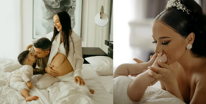 Vlăduța Lupău este însărcinată cu cel de-al doilea copil / foto: colaj Instagram