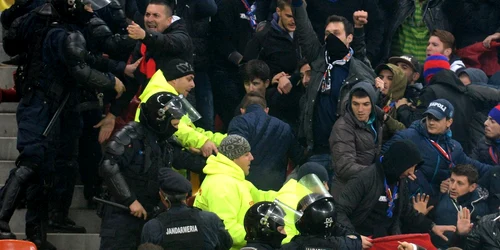 conflict steaua-dinamo foto mediafax