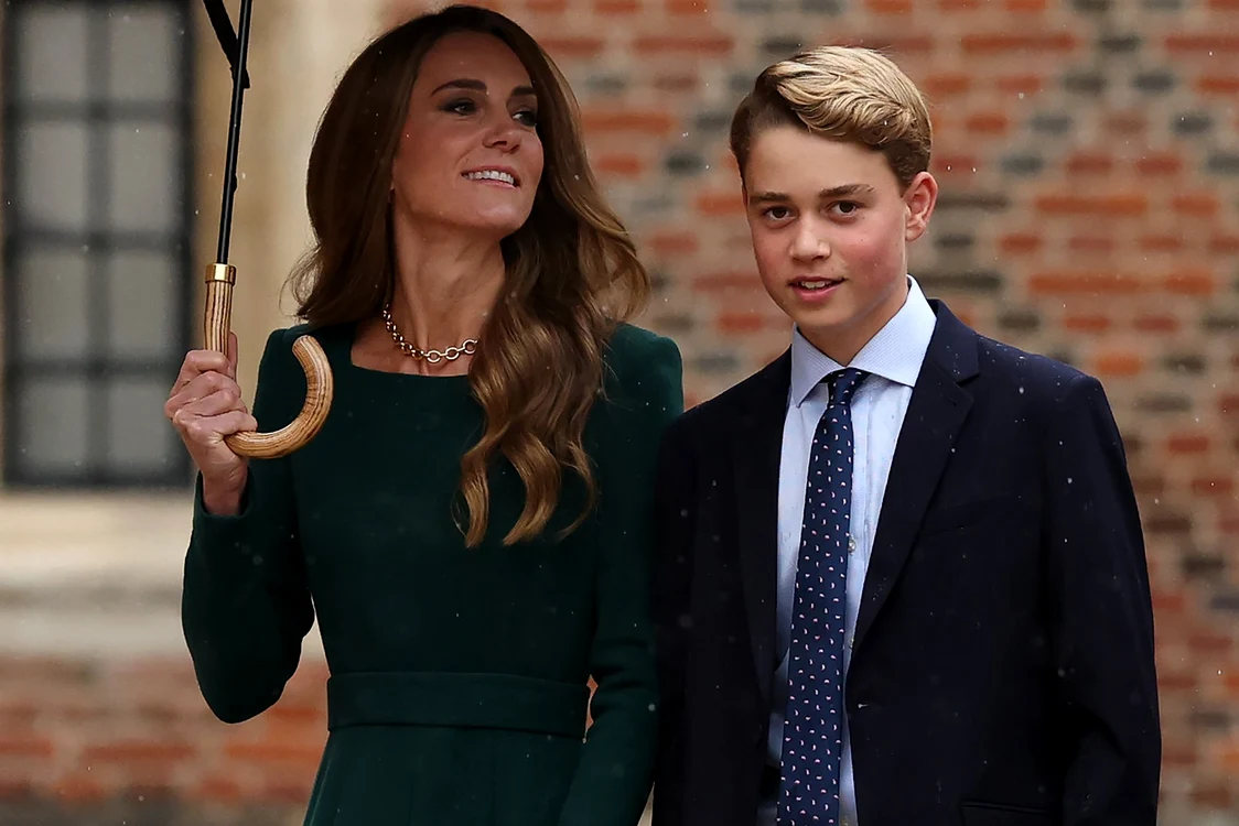 Kate Middleton și George profimedia 1132412853 jpg
