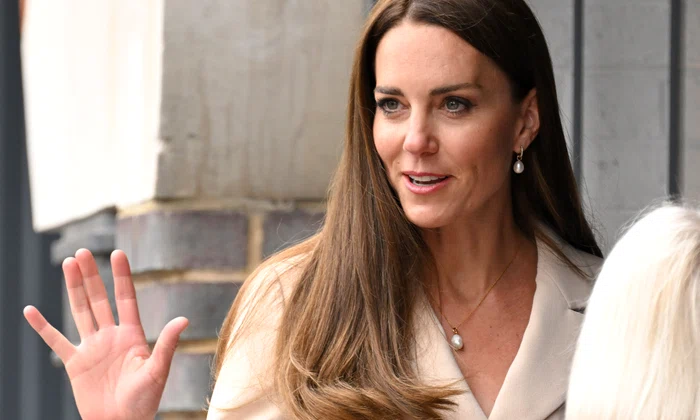 Kate Middleton cu colierul cu perlă GettyImages 1394068312 jpg