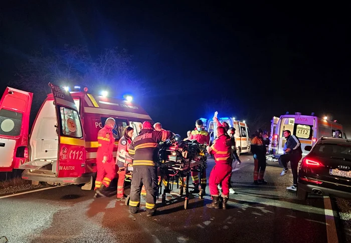 Accident grav în Brăila FOTO: ISU Brăila
